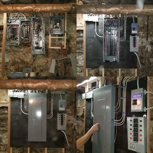Electrical panel upgrade by Rathbun Electric