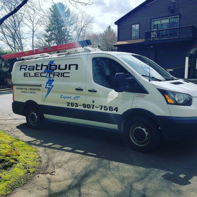 Rathbun Electric electrician at work